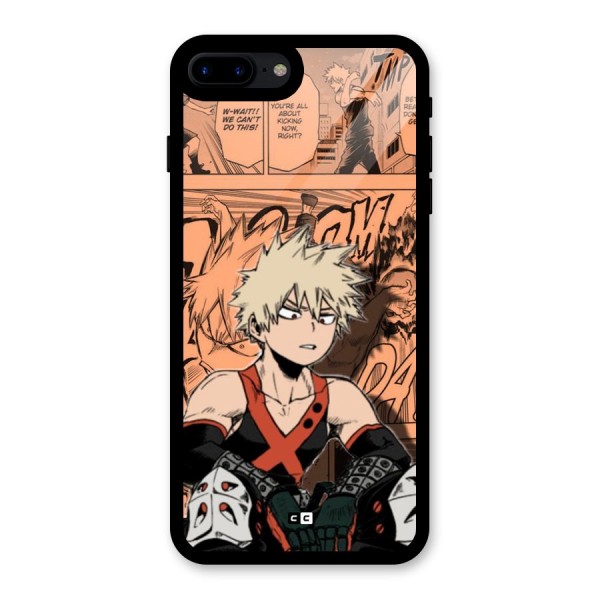 Bakugo Anime Manga Glass Back Case for iPhone 7 Plus