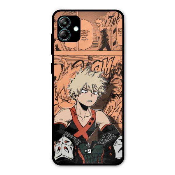 Bakugo Anime Manga Metal Back Case for Galaxy A04