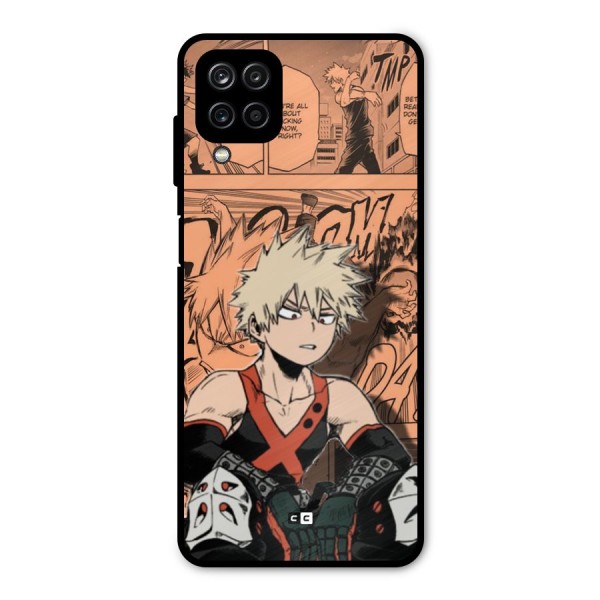 Bakugo Anime Manga Metal Back Case for Galaxy A12