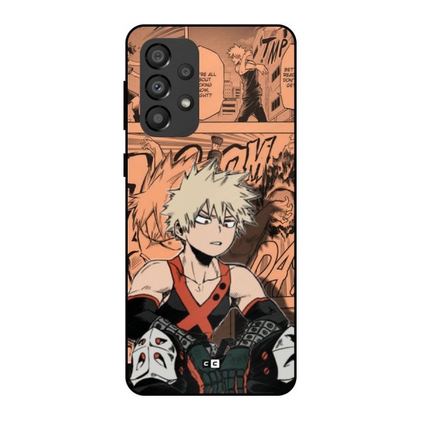 Bakugo Anime Manga Metal Back Case for Galaxy A33 5G