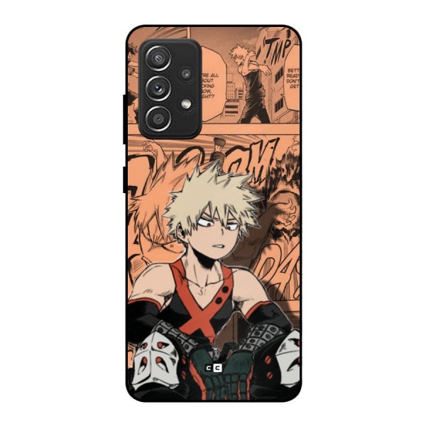 Bakugo Anime Manga Metal Back Case for Galaxy A52