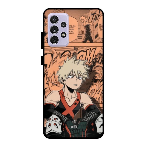 Bakugo Anime Manga Metal Back Case for Galaxy A72