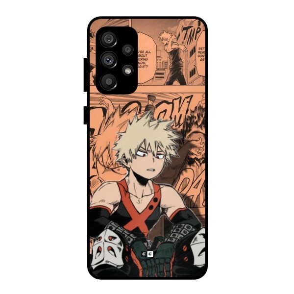 Bakugo Anime Manga Metal Back Case for Galaxy A73 5G