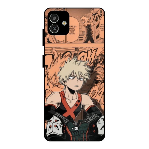 Bakugo Anime Manga Metal Back Case for Galaxy M13 5G