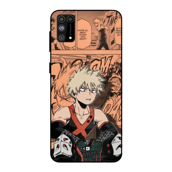 Bakugo Anime Manga Metal Back Case for Galaxy M31