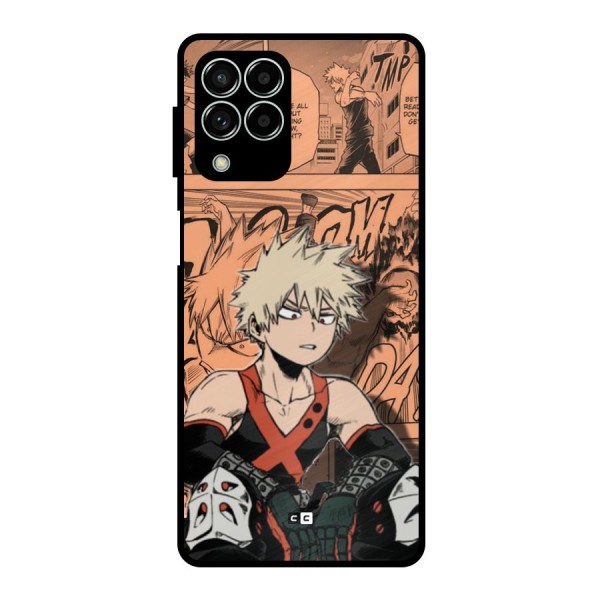 Bakugo Anime Manga Metal Back Case for Galaxy M33