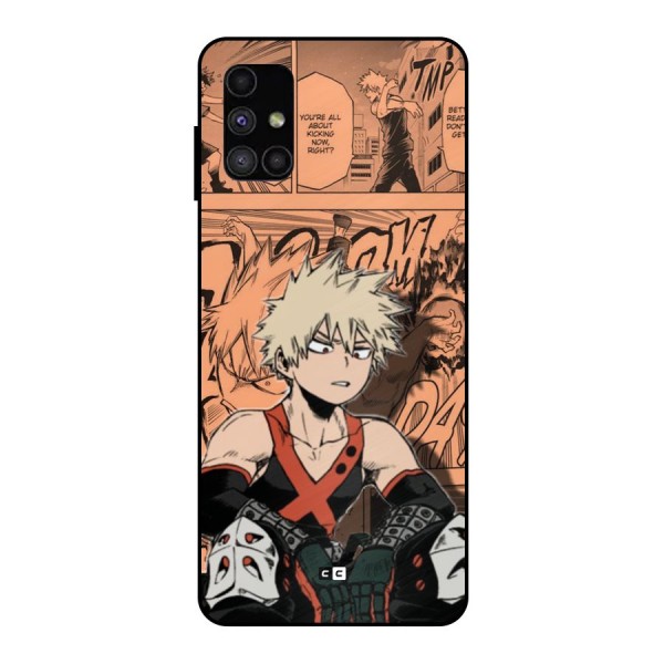 Bakugo Anime Manga Metal Back Case for Galaxy M51