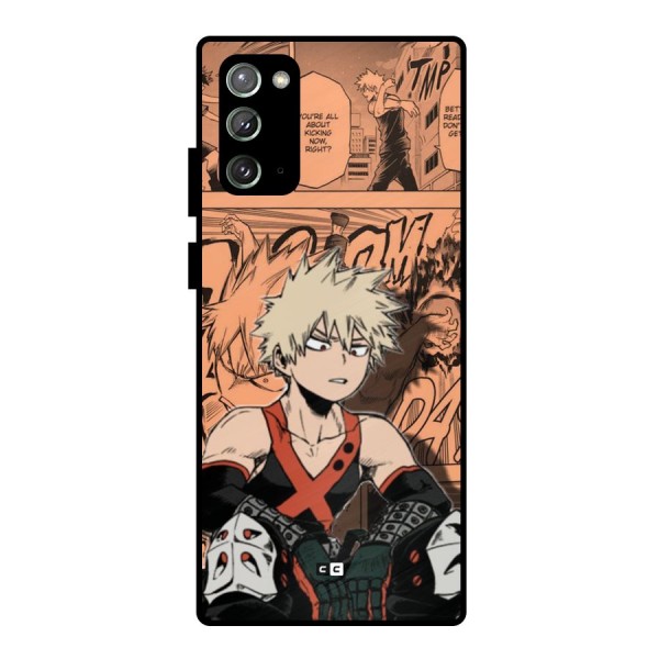 Bakugo Anime Manga Metal Back Case for Galaxy Note 20