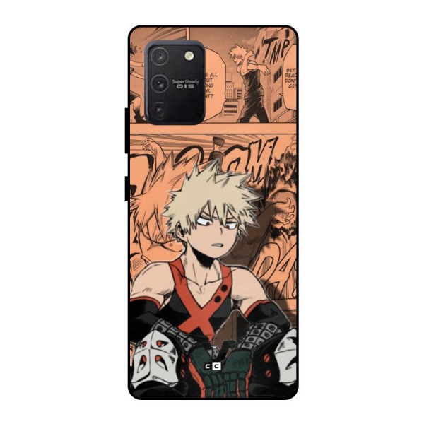 Bakugo Anime Manga Metal Back Case for Galaxy S10 Lite