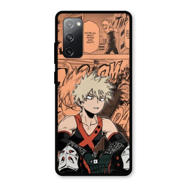 Bakugo Anime Manga Metal Back Case for Galaxy S20 FE