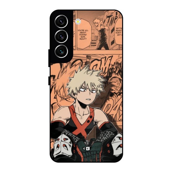 Bakugo Anime Manga Metal Back Case for Galaxy S22 5G