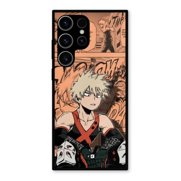 Bakugo Anime Manga Metal Back Case for Galaxy S23 Ultra