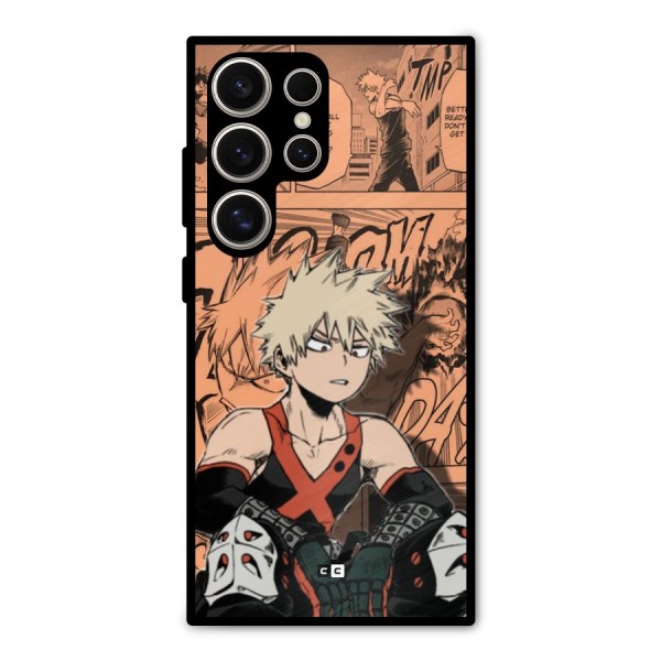 Bakugo Anime Manga Metal Back Case for Galaxy S24 Ultra