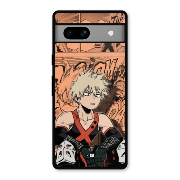 Bakugo Anime Manga Metal Back Case for Google Pixel 7a