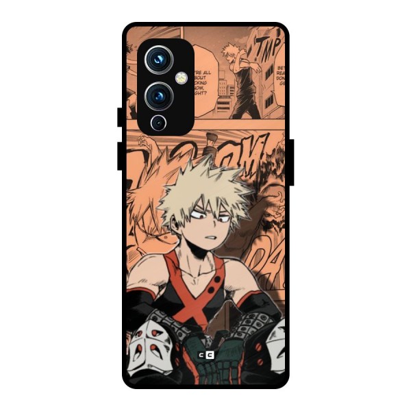 Bakugo Anime Manga Metal Back Case for OnePlus 9