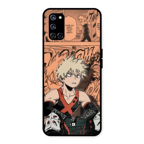 Bakugo Anime Manga Metal Back Case for Oppo A52