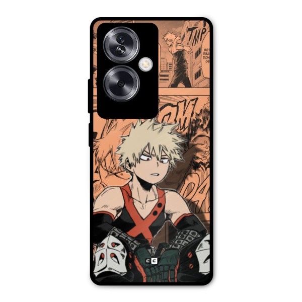 Bakugo Anime Manga Metal Back Case for Oppo A79 5G