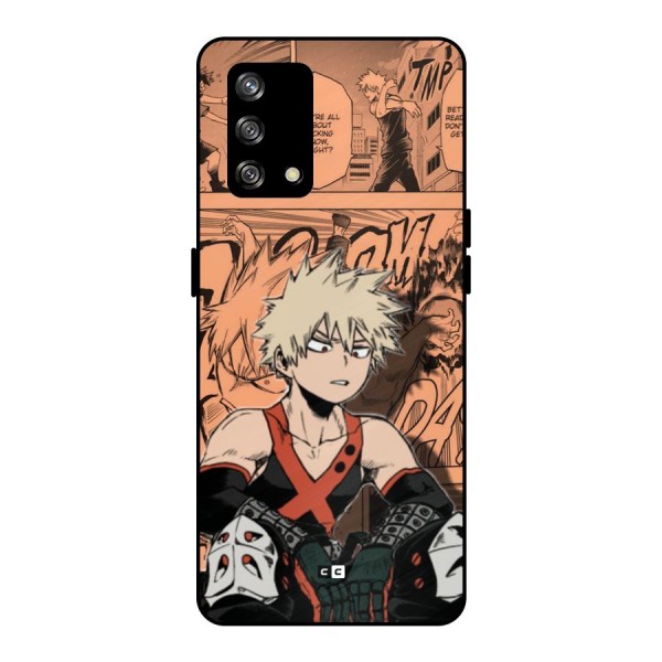 Bakugo Anime Manga Metal Back Case for Oppo F19s