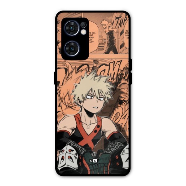 Bakugo Anime Manga Metal Back Case for Oppo Reno7 5G