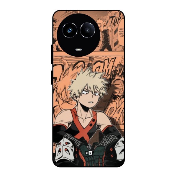 Bakugo Anime Manga Metal Back Case for Realme 11X