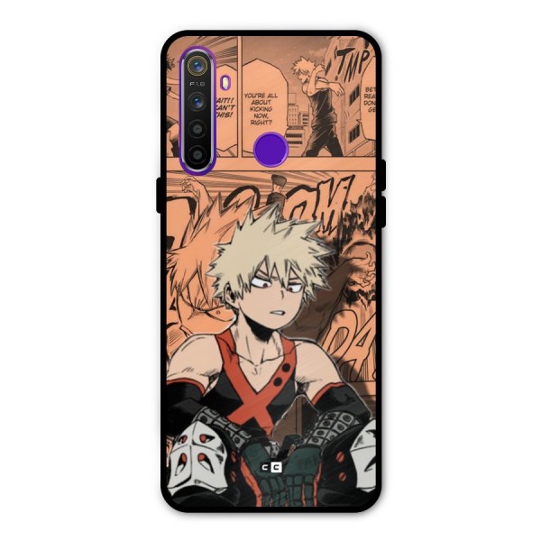 Bakugo Anime Manga Metal Back Case for Realme 5i