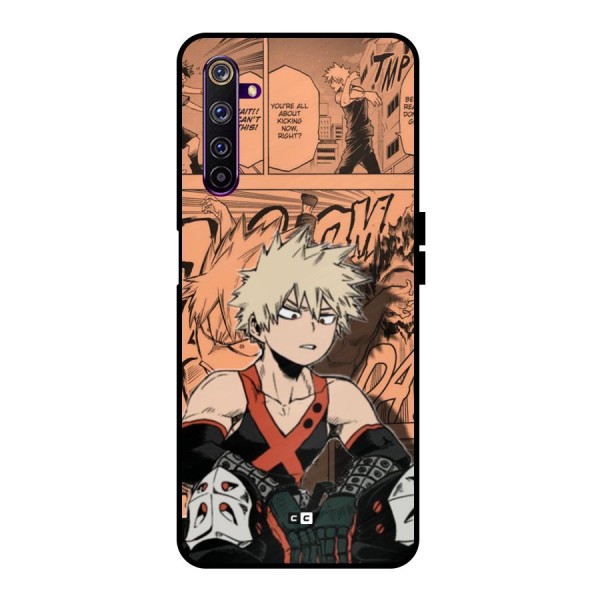 Bakugo Anime Manga Metal Back Case for Realme 6 Pro