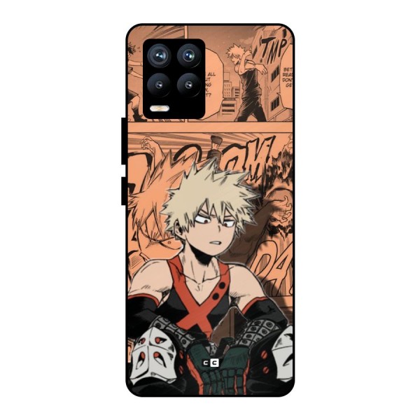 Bakugo Anime Manga Metal Back Case for Realme 8