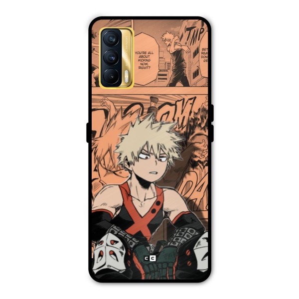 Bakugo Anime Manga Metal Back Case for Realme X7