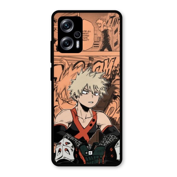 Bakugo Anime Manga Metal Back Case for Redmi K50i