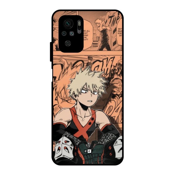 Bakugo Anime Manga Metal Back Case for Redmi Note 10