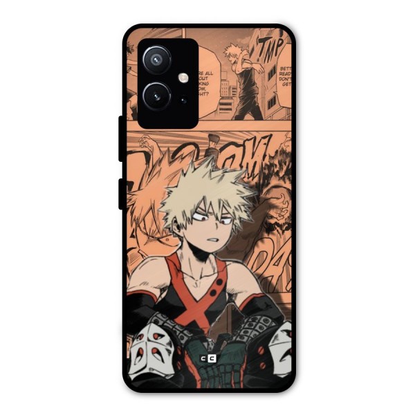 Bakugo Anime Manga Metal Back Case for Vivo T1 5G