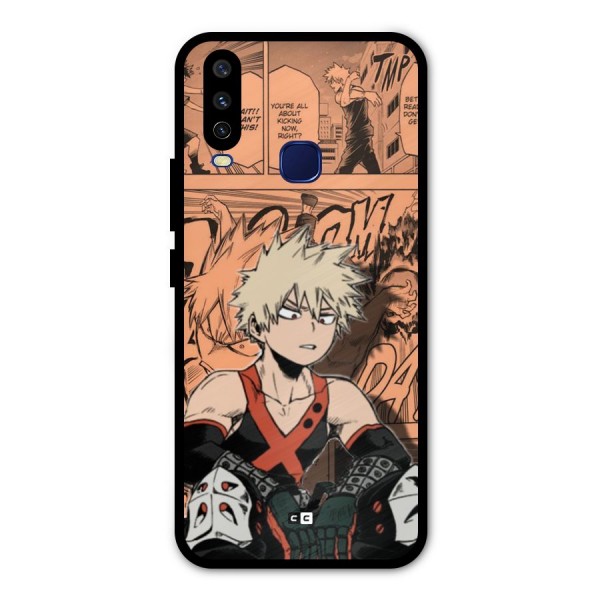 Bakugo Anime Manga Metal Back Case for Vivo U10