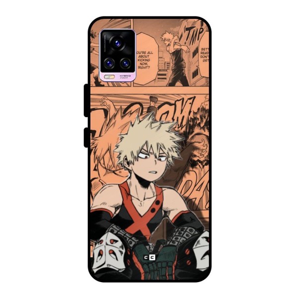 Bakugo Anime Manga Metal Back Case for Vivo V20 Pro