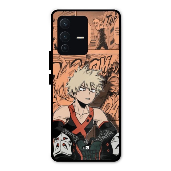 Bakugo Anime Manga Metal Back Case for Vivo V23 Pro