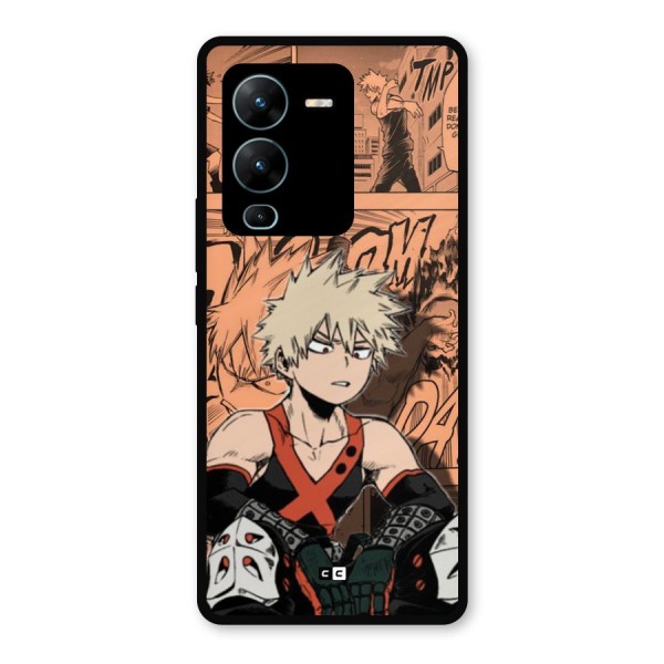 Bakugo Anime Manga Metal Back Case for Vivo V25 Pro