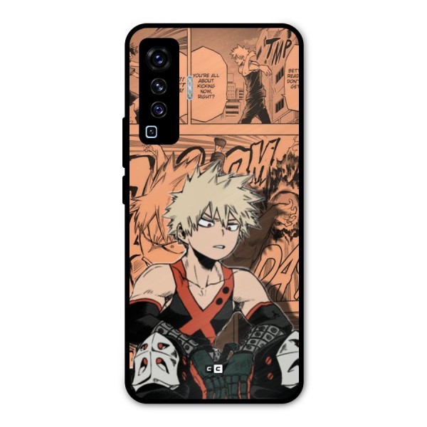 Bakugo Anime Manga Metal Back Case for Vivo X50