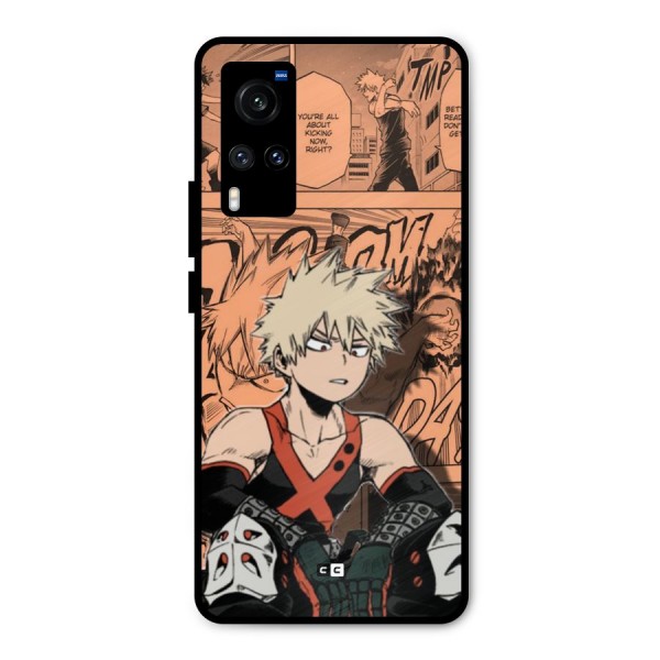 Bakugo Anime Manga Metal Back Case for Vivo X60