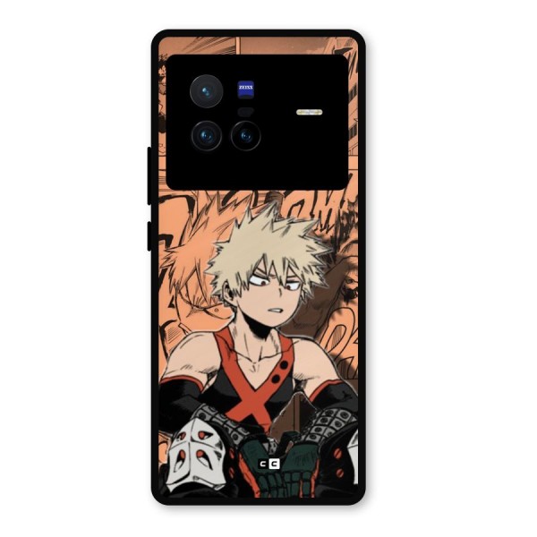 Bakugo Anime Manga Metal Back Case for Vivo X80