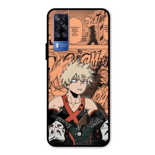 Bakugo Anime Manga Metal Back Case for Vivo Y31