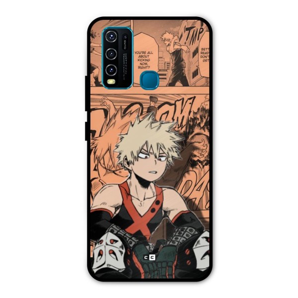 Bakugo Anime Manga Metal Back Case for Vivo Y50