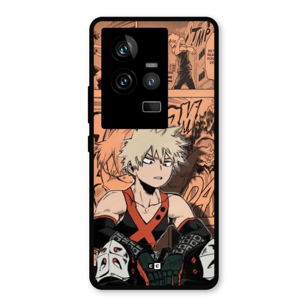 Bakugo Anime Manga Metal Back Case for iQOO 11 5G