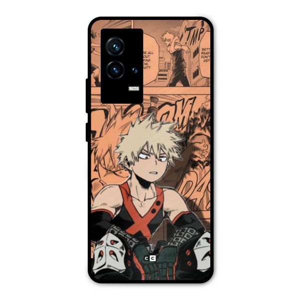 Bakugo Anime Manga Metal Back Case for iQOO 9 5G