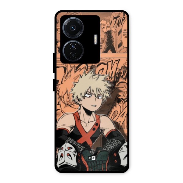 Bakugo Anime Manga Metal Back Case for iQOO Z6