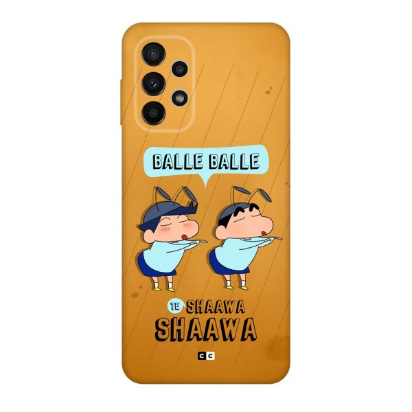 Balle Balle Shinchan Back Case for Galaxy A23