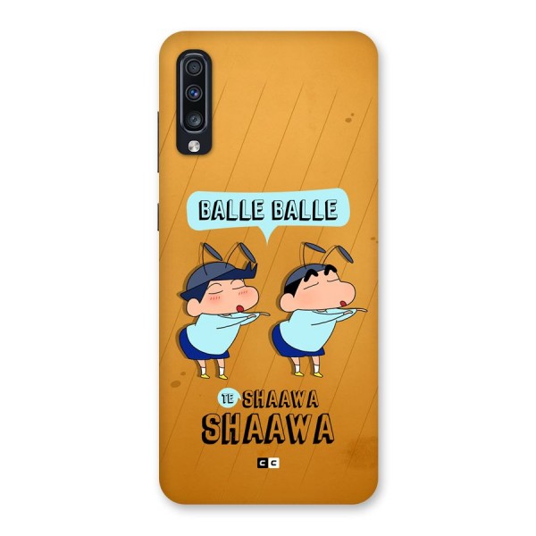 Balle Balle Shinchan Back Case for Galaxy A70s