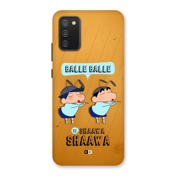 Balle Balle Shinchan Back Case for Galaxy F02s