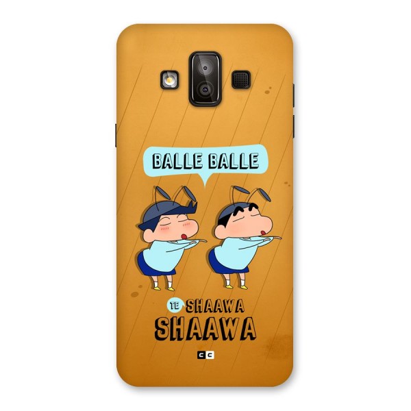 Balle Balle Shinchan Back Case for Galaxy J7 Duo