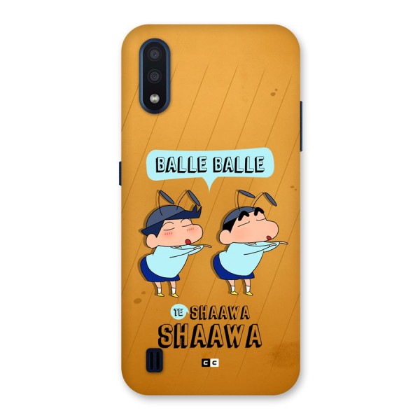 Balle Balle Shinchan Back Case for Galaxy M01