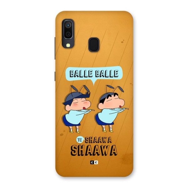 Balle Balle Shinchan Back Case for Galaxy M10s