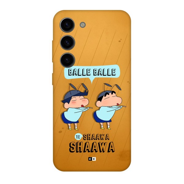 Balle Balle Shinchan Back Case for Galaxy S23